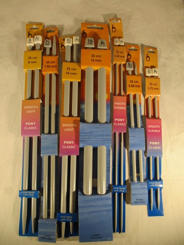 Pony classic knitting needles - pony,