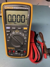 Fluke 17B MAX CAT 3 Multimeter Top Accuracy comes with fresh UK Calibration