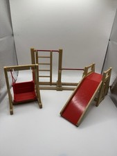 Sylvanian Families Vintage Playground Set – Slide, Swing & Climbing Bars