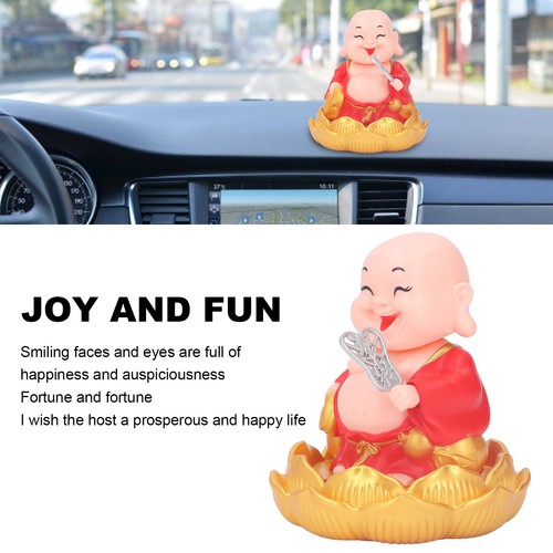 Solar buddha statue - statue, toy