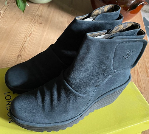 Fly london yomi wedge boots - london,