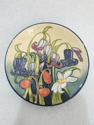 Moorcroft bluebell pin dish - pin,