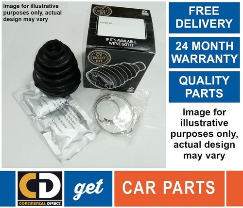 Front inner boot kit - cv, fits