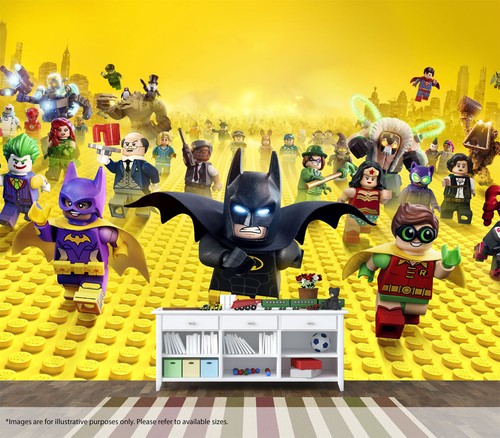 Lego batman wall - batman, mural