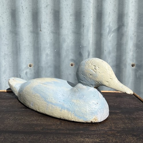 Vintage decoy duck folk - folk, art