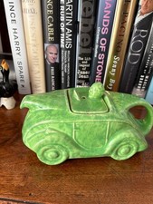Vintage Green Ceramic Racing