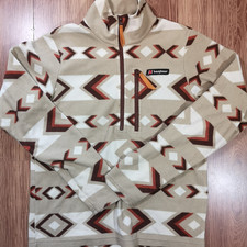 Berghaus Prism Printed Trango Half-zip Fleece Size Small - Free P&P