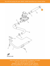 YAMAHA Clip, 90467-16009 OEM