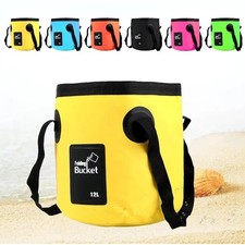 12L/20L Collapsible Folding Bucket Beach Camping Fishing Portable Bag Waterproof