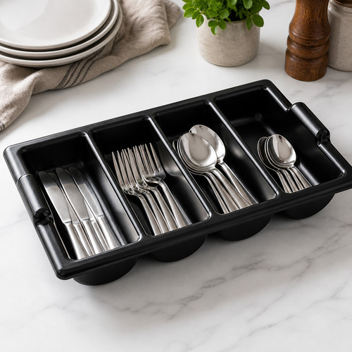 Cutlery tray large heavy - large, duty