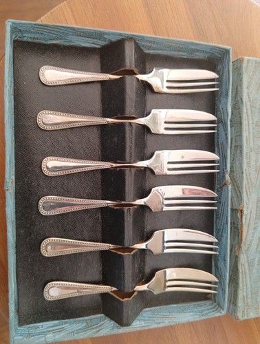 Set boxed vintage silver - of,