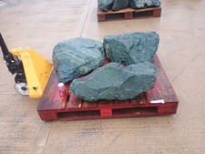  3 Large Granite Garden Rocks