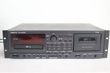 TEAC CD-A550 CD Player Cassette Deck Combo Rackmount Used