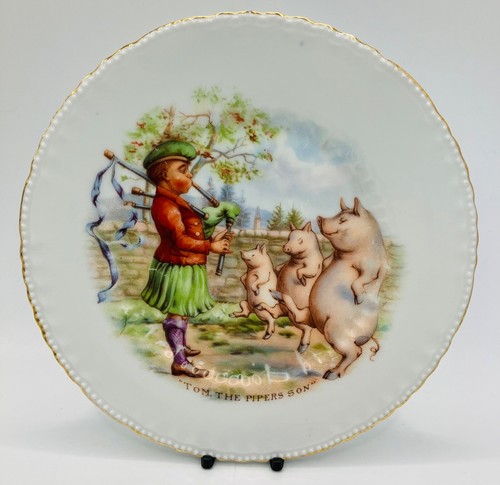Antique nursery rhyme - nursery, plate
