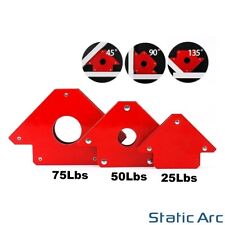 25/50/75Lb MAGNETIC ANGLE CORNER HOLDER WELDING CLAMP SUPPORT FIX ARROW MAGNET