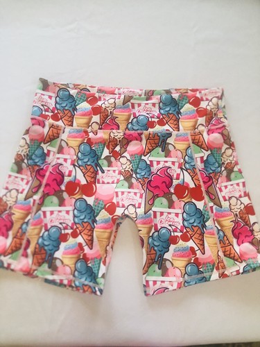 Ice cream print bike - ice, shorts