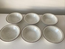 Poole Pottery Parkstone Bowls - 15 cm Cereal / Dessert Bowls x 6