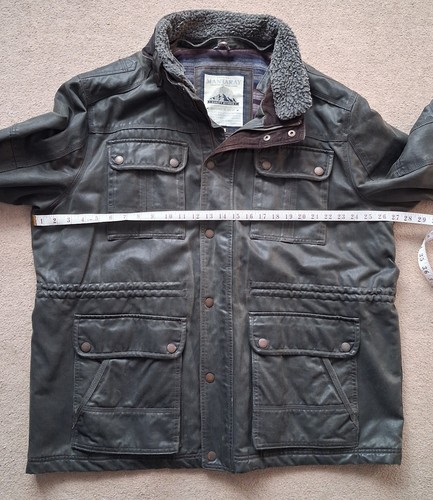 Mantaray brown waxed biker - brown,