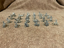 24 Solid silver menu holders