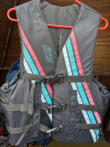 Vintage nitro water ski - vintage, vest