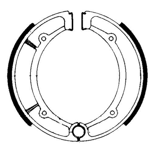 Ferodo fsb736 brake shoes - fsb736, for