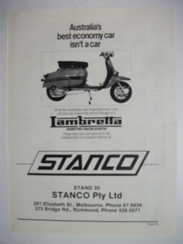 1981 lambretta grand - grand, prix