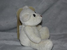 Tesco bear soft toy NEW cream
