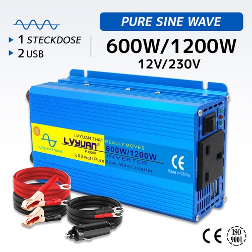 600w 1200w pure sine wave - pure,