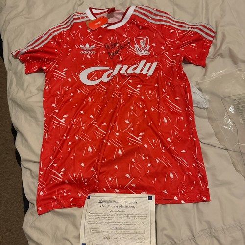 Signed liverpool peter - signed,