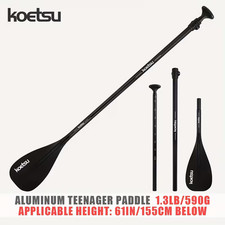 KOETSU Adjustable Aluminum Paddle for SUP, for teenager - up to 154.94 cm tall