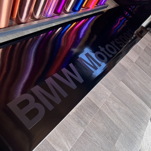 Bmw motorsport sunstrip gloss - bmw,