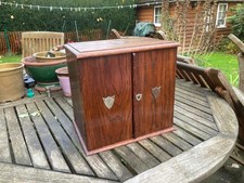ANTIQUE GOLDEN OAK SMOKERS