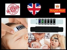 FOREHEAD THERMOMETER FEVER SCAN STRIP BABY ADULT CHILD KIDS TEMPERATURE