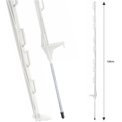 White plastic fencing pins - fencing,