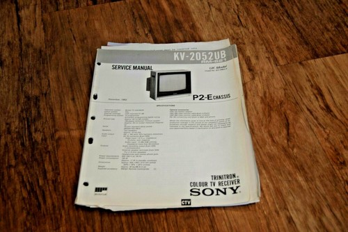 Rare sony 2052ub - rare, kv-2052ub