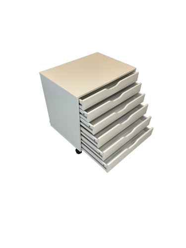 Ikea alex drawer unit white - unit,