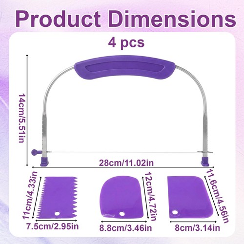 Cake leveller cutter inch - cake,
