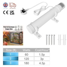 Greenhouse Heater | Temperature Control | Eco-Friendly | Quiet Heater for Garden