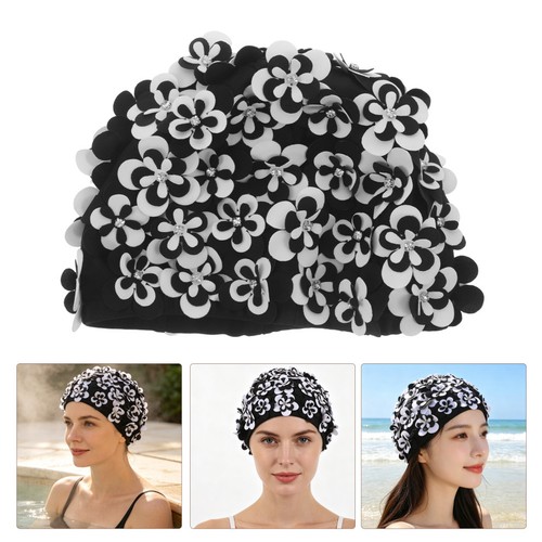 3pcs adult swim cap swimming - cap,
