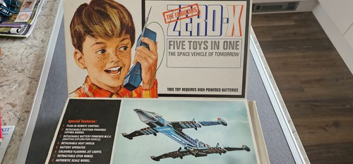 1960s century toys zero x - 21, zero-x