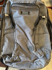 SwissGear Hybrid Travel Laptop Backpack 22 in - Heather Gray