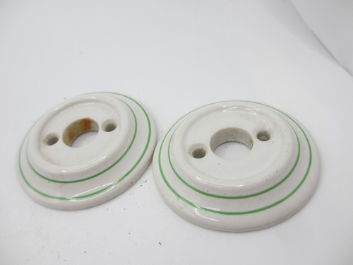 Ceramic backplates door knob - ceramic,
