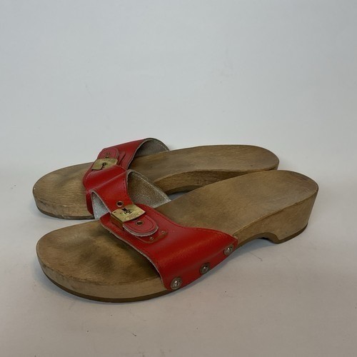 Vintage scholl s red - dr.,