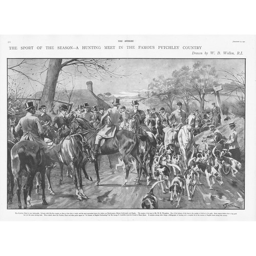 Fox hunting scene - scene, the