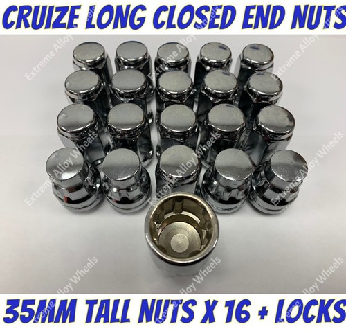 Alloy wheel nuts 35mm - nuts, +