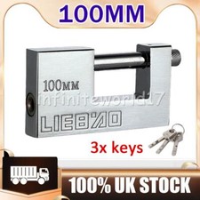 Heavy Duty Padlock W/3 Keys