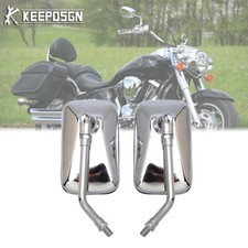 Side Mirrors Rearview Chrome