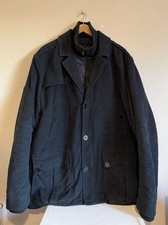 Next Signature Men's Italian Moleskin Black Jacket / Coat - Size XXL (J)