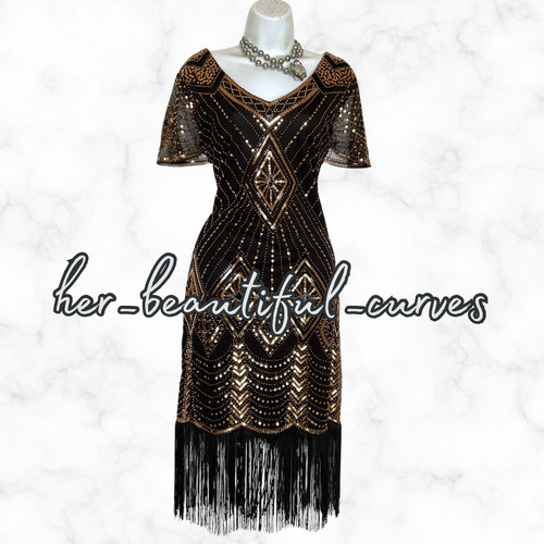 Ladies 20s gatsby sequined - 20s,