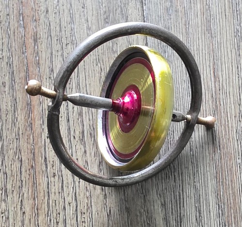 Vintage antique gyroscope made - vintage,